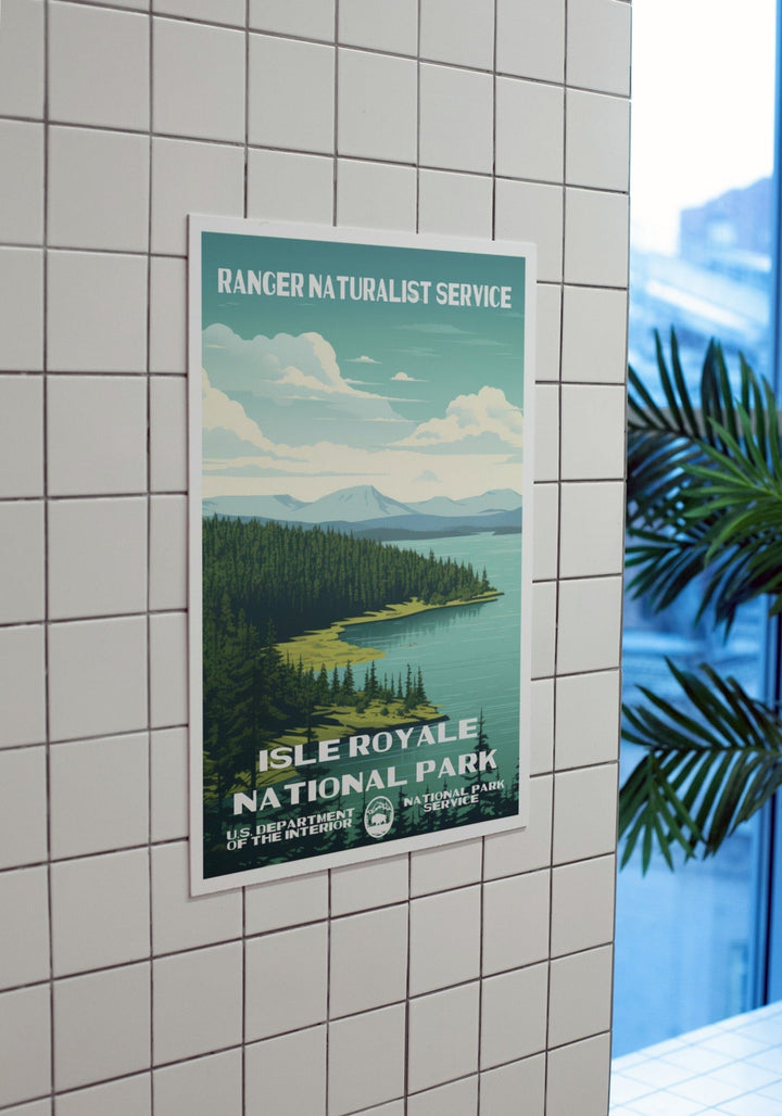 Isle Royale National Park Poster - poster