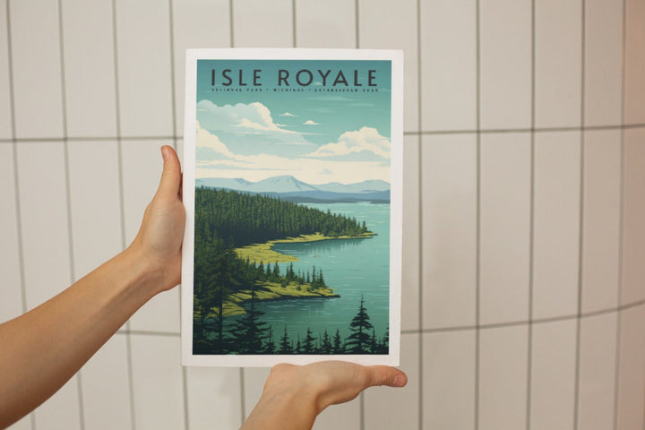 Isle Royale National Park Poster - poster