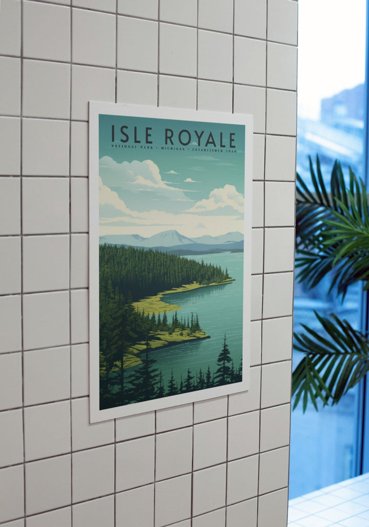 Isle Royale National Park Poster - poster