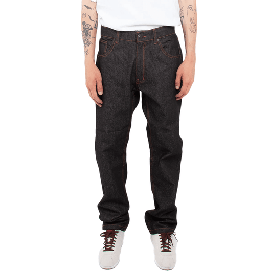 Jeans: custom apparel revolution featuring live screen printing toronto jns001 - Raw Black / 30 30 - Jeans