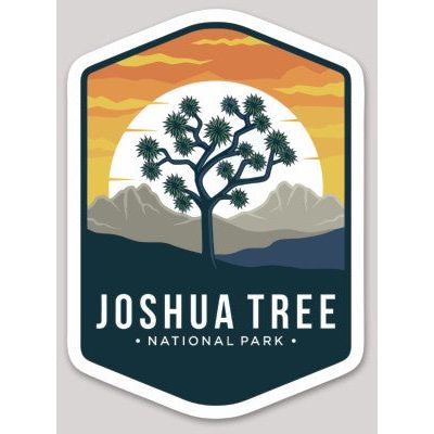 Joshua Tree National Park Die Cut Sticker Large - sticker