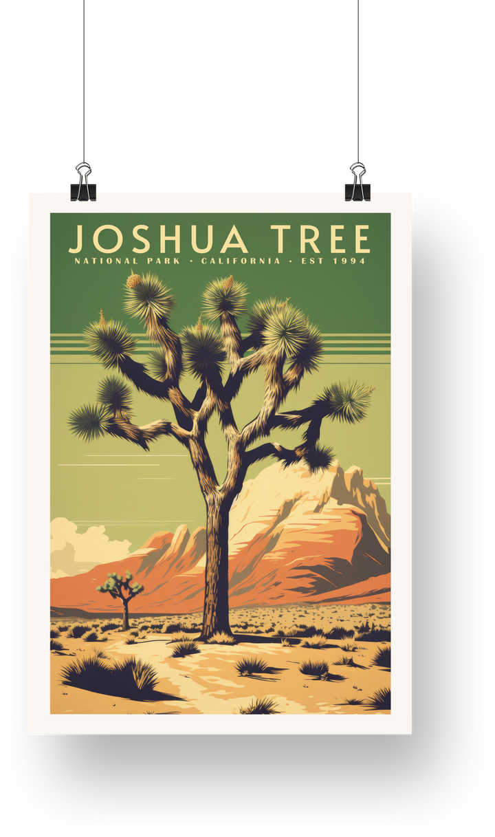 Joshua Tree National Park Poster - poster