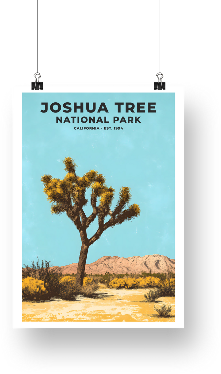 Joshua Tree National Park Poster - poster