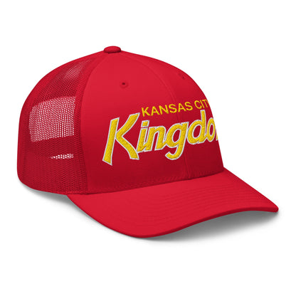 Kansas City Kingdom Embroidered Retro Mesh Trucker Hat