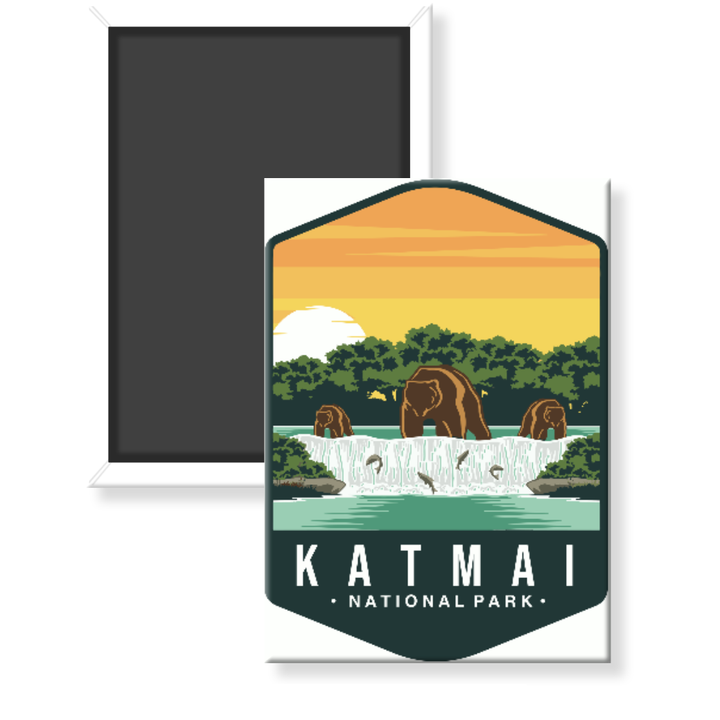 Katmai National Park Magnet - magnet