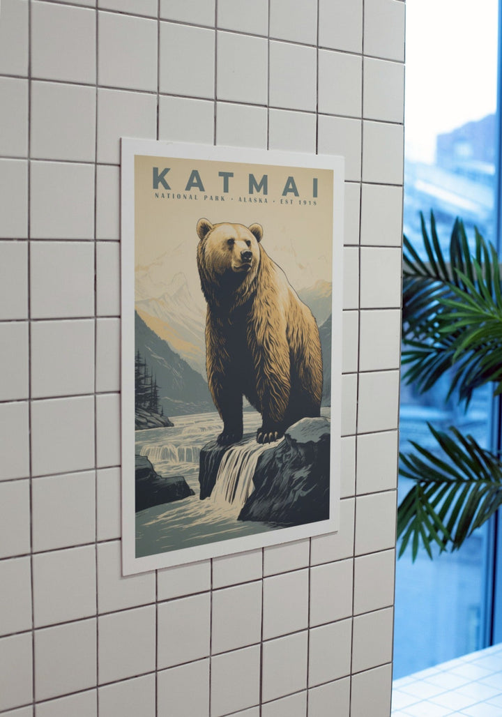 Katmai National Park Poster - poster