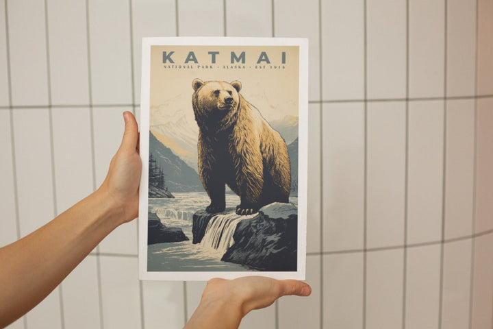 Katmai National Park Poster - poster