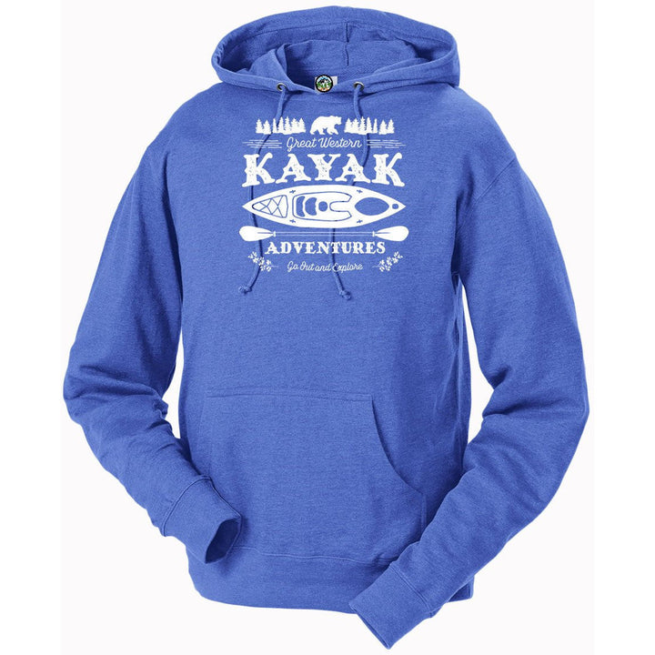 Kayak Adventure National Park Hoodie - S / Royal Heather - hoodie