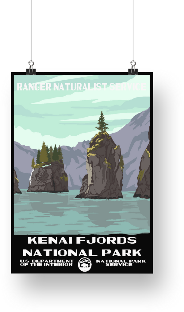 Kenai Fjords National Park Poster - poster