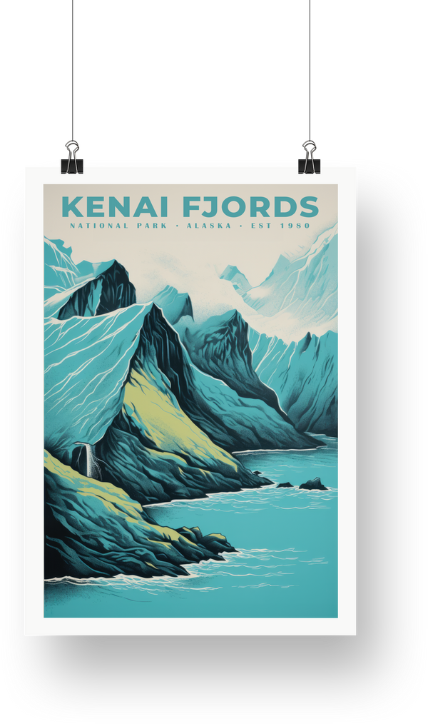 Kenai Fjords National Park Poster - poster