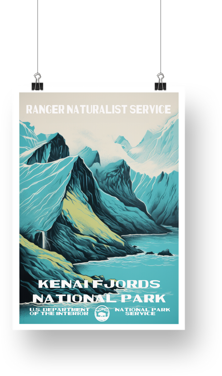 Kenai Fjords National Park Poster - poster