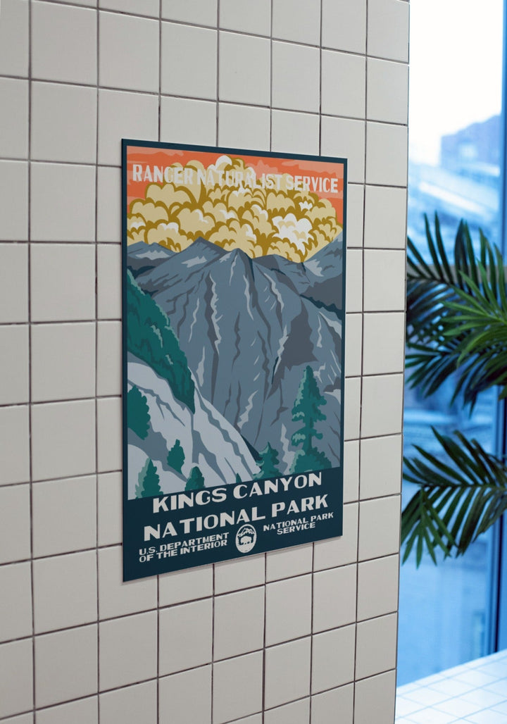 Kings Canyon National Park Poster - poster