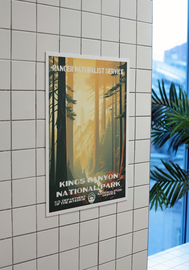 Kings Canyon National Park Poster - poster