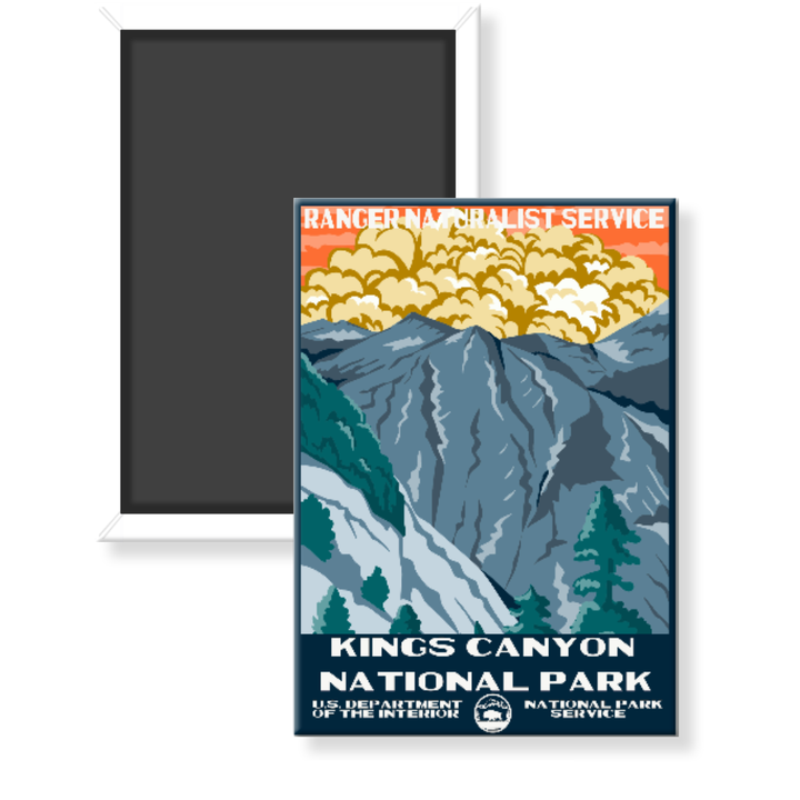 Kings Canyon National Park WPA Magnet - magnet