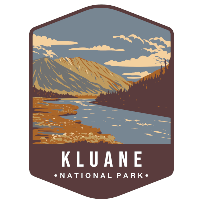 Kluane National Park Sticker Large - sticker