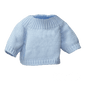 Knit Sweater - baby blue / medium - Embroider Buddy®