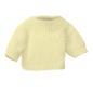 Knit Sweater - cream / medium - Embroider Buddy®