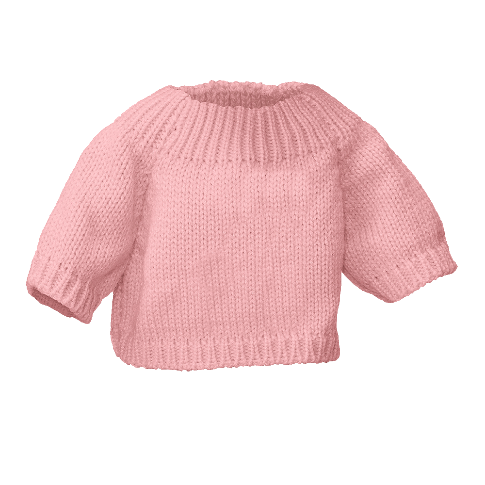 Knit Sweater - pink / medium - Embroider Buddy®