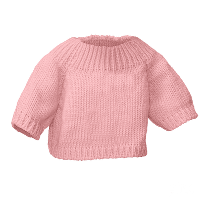 Knit Sweater - pink / medium - Embroider Buddy®