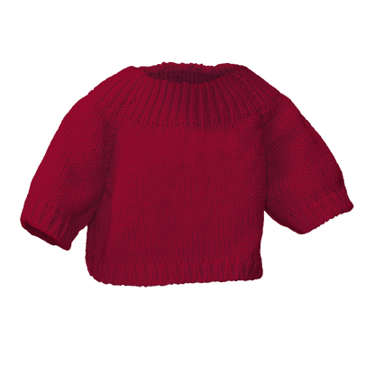 Knit Sweater - red / medium - Embroider Buddy®