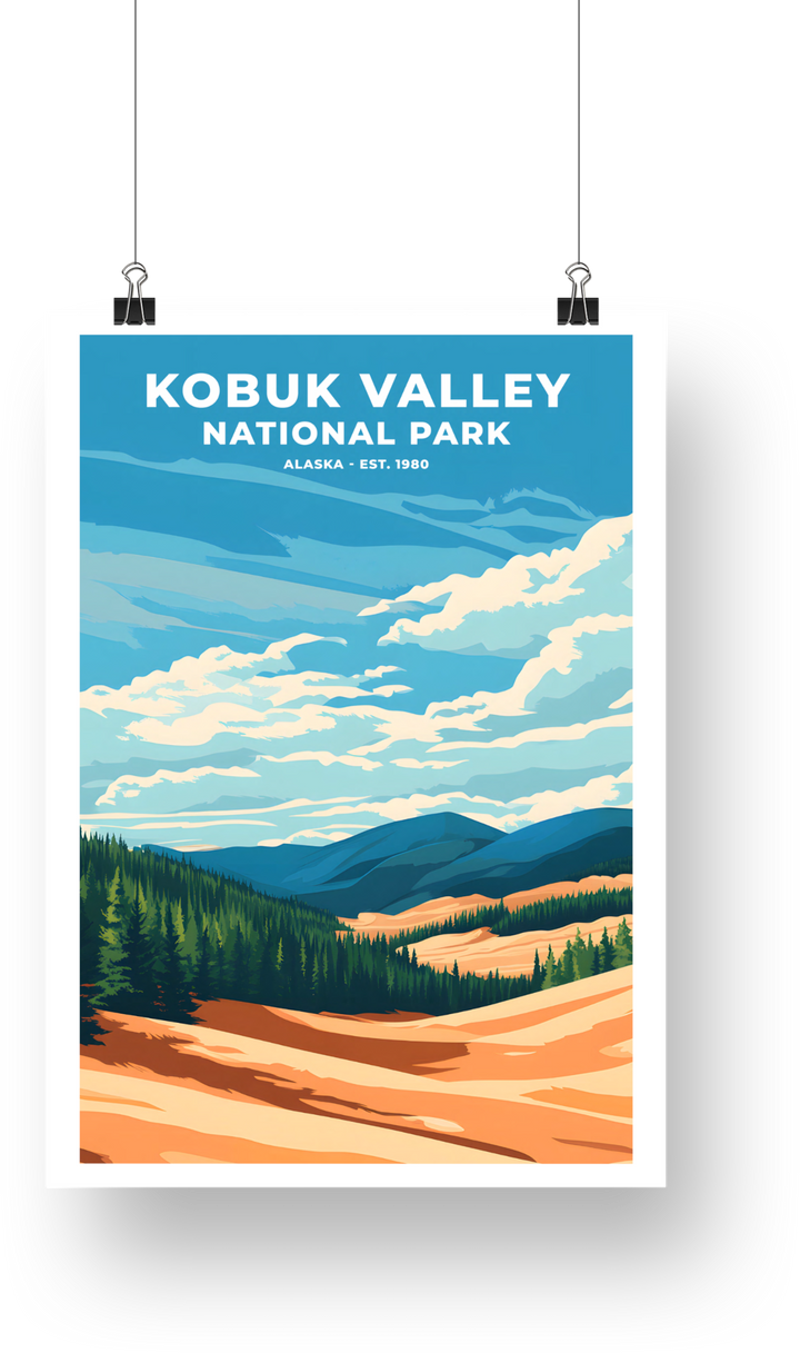 Kobuk Valley National Park Poster - poster