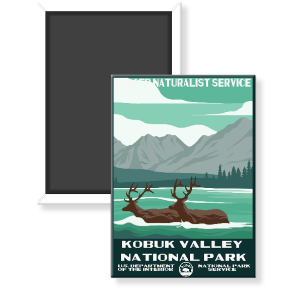 Kobuk Valley National Park WPA Magnet - magnet