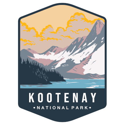 Kootenay National Park Sticker Large - sticker