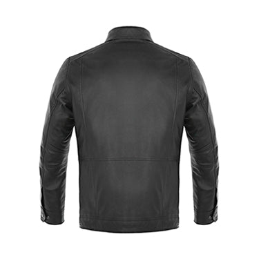 L00497 - Frankfurt - Men’s Lamb Leather Insulated Jacket - Melton
