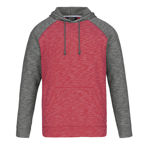 Fleece-Muskoka Trail Garment Co.-Red/Gunmetal Heather / S / S-torontoscreenprinting.ca