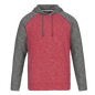 Fleece-Muskoka Trail Garment Co.-Red/Gunmetal Heather / S / S-torontoscreenprinting.ca