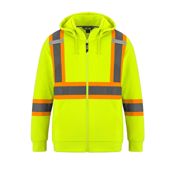 Hi-Vis Hoodie-CX2 Hi-Vis-Hi-Vis Yellow / S / S-torontoscreenprinting.ca