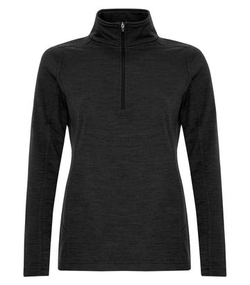 ATC - ATC™ DYNAMIC HEATHER FLEECE 1/2 ZIP LADIES' SWEATSHIRT. - L2022