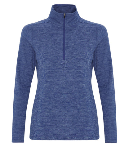 ATC - ATC™ DYNAMIC HEATHER FLEECE 1/2 ZIP LADIES' SWEATSHIRT. - L2022