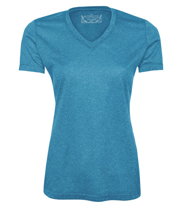ATC - ATC™ PRO TEAM HEATHER ProFORMANCE V-NECK LADIES' TEE. - L3517