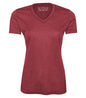 ATC - ATC™ PRO TEAM HEATHER ProFORMANCE V-NECK LADIES' TEE. - L3517