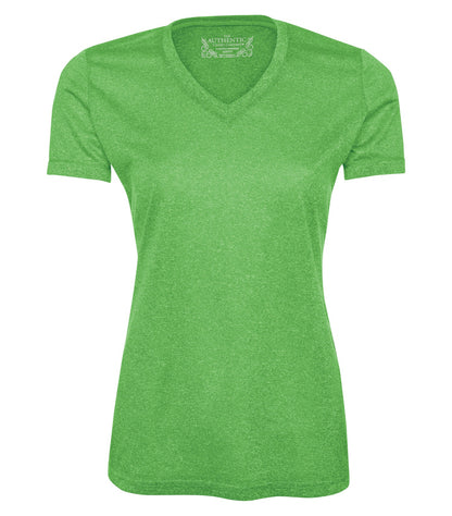 ATC - ATC™ PRO TEAM HEATHER ProFORMANCE V-NECK LADIES' TEE. - L3517