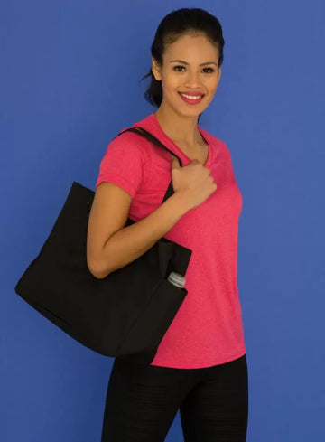 Durable 18 L Everyday Essential Reusable Tote Bag with Side Pocket
