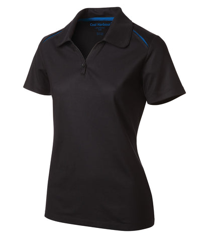 CoalHarbour - COAL HARBOUR® SNAG RESISTANT CONTRAST INSET LADIES' POLO. - L4002