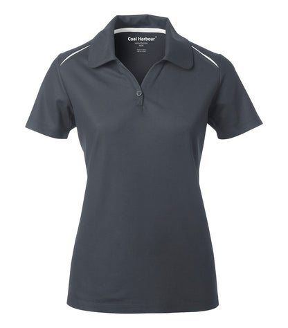 CoalHarbour - COAL HARBOUR® SNAG RESISTANT CONTRAST INSET LADIES' POLO. - L4002