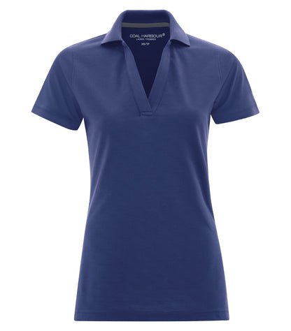 CoalHarbour - DISCONTINUED COAL HARBOUR® COMFORT PIQUE SOIL RELEASE LADIES' POLO. - L4022