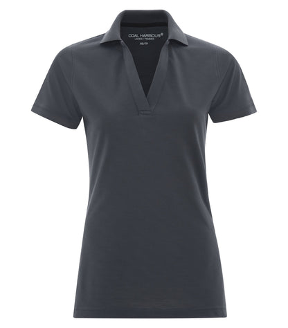 CoalHarbour - DISCONTINUED COAL HARBOUR® COMFORT PIQUE SOIL RELEASE LADIES' POLO. - L4022