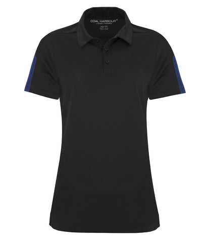 CoalHarbour - DISCONTINUED COAL HARBOUR® EVERYDAY COLOUR SLICE LADIES' POLO. - L4024