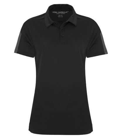 CoalHarbour - DISCONTINUED COAL HARBOUR® EVERYDAY COLOUR SLICE LADIES' POLO. - L4024