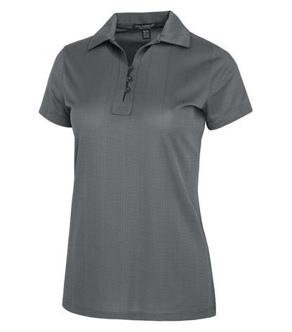 CoalHarbour - DISCONTINUED COAL HARBOUR® FINE JACQUARD LADIES' POLO. - L440