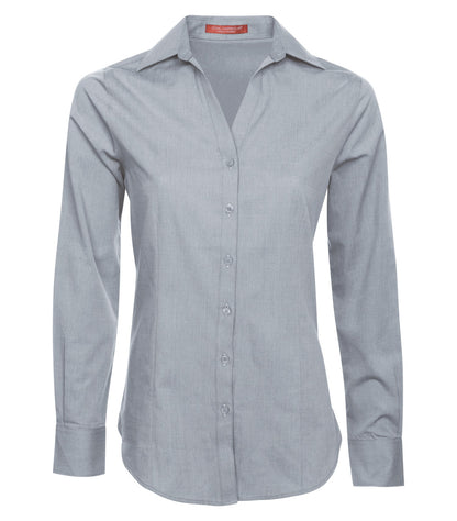 CoalHarbour - COAL HARBOUR® TEXTURED CROSSHATCH WOVEN LADIES' SHIRT. - L6004