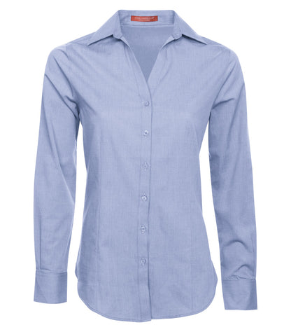 CoalHarbour - COAL HARBOUR® TEXTURED CROSSHATCH WOVEN LADIES' SHIRT. - L6004