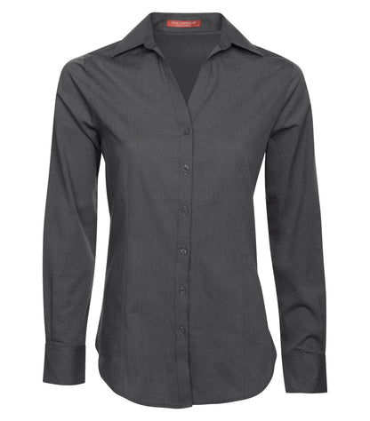 CoalHarbour - COAL HARBOUR® TEXTURED CROSSHATCH WOVEN LADIES' SHIRT. - L6004