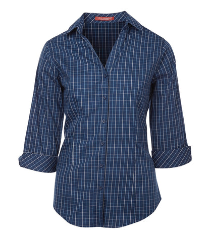 CoalHarbour - COAL HARBOUR® TATTERSALL CHECK WOVEN LADIES' SHIRT. - L6005