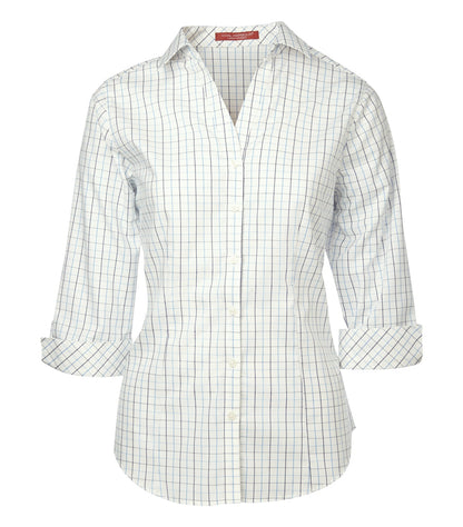 CoalHarbour - COAL HARBOUR® TATTERSALL CHECK WOVEN LADIES' SHIRT. - L6005
