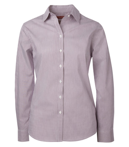 CoalHarbour - COAL HARBOUR® MINI STRIPE STRETCH WOVEN LADIES' SHIRT. - L6006